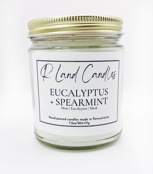 Eucalyptus + Spearmint 9oz Candle